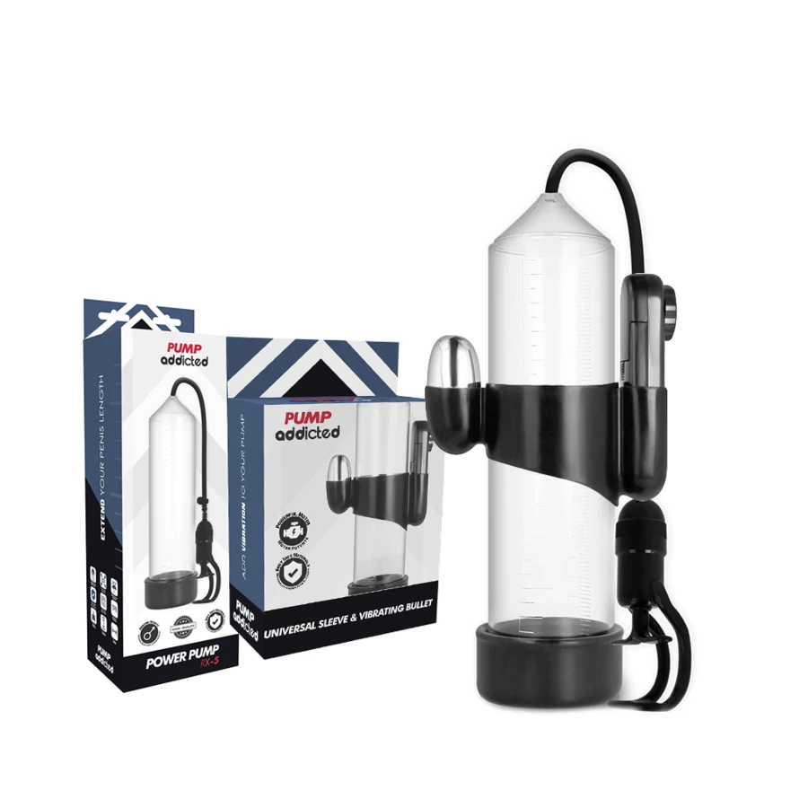 PUMP ADDICTED - PRZEZROCZYSTY WIBRATOR RX5